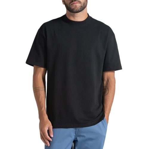 Camiseta Masculina Volcom Comfort Circle Solid PRETO-VLTS010545- -1-
